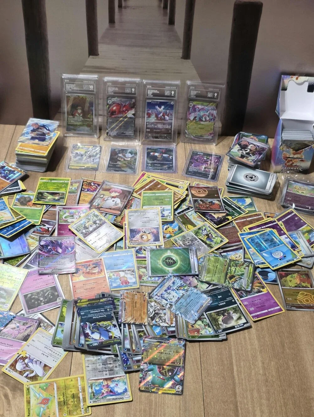 Mixed Trading Card Lot - Multicolor Collectible Cards Graded Pokemon